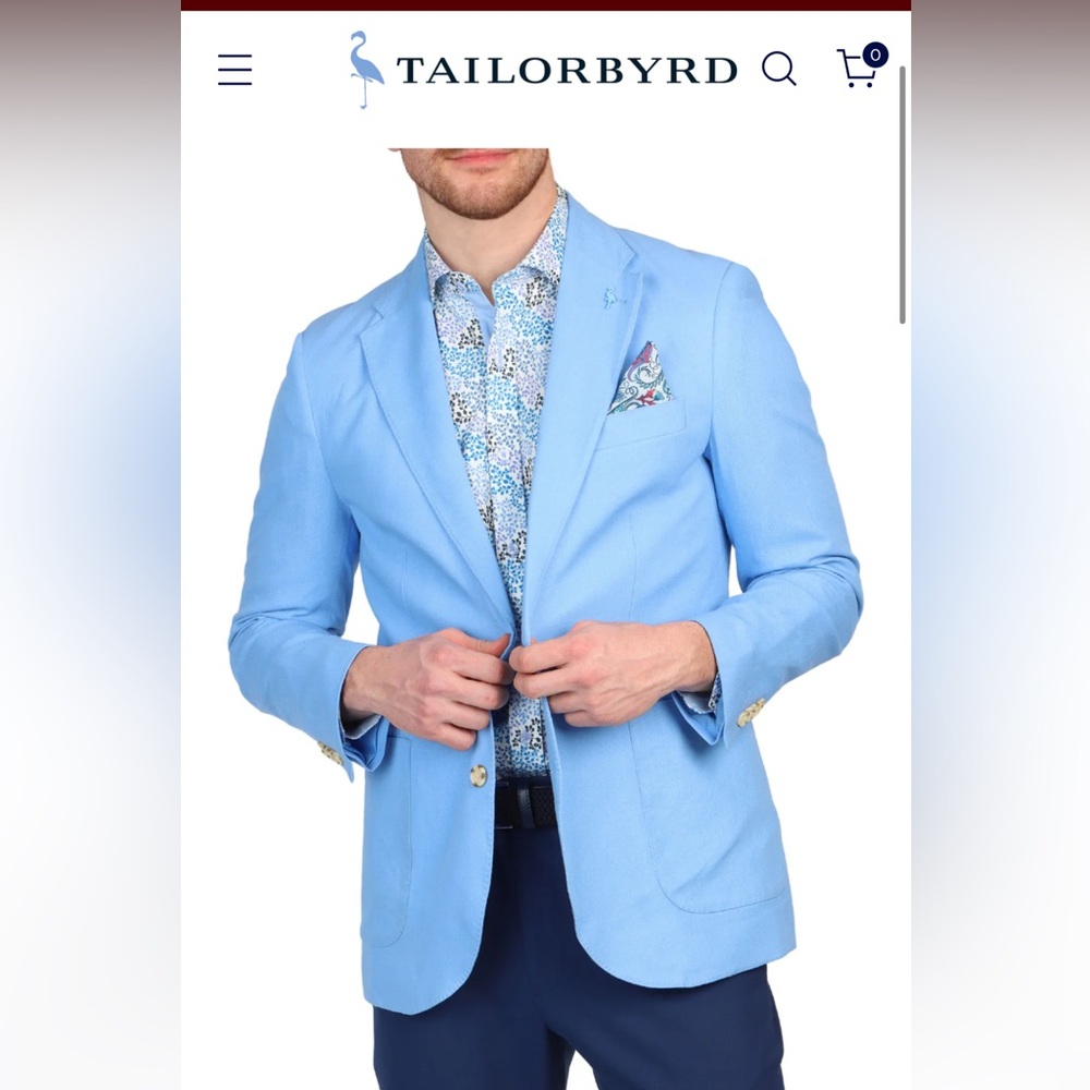 Taylor bird sport coat 40R